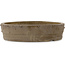 Round unglazed bonsai pot - 485 x 485 x 122 mm