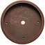 Round unglazed bonsai pot by Izumiya (Zenigo) - 355 x 355 x 75 mm