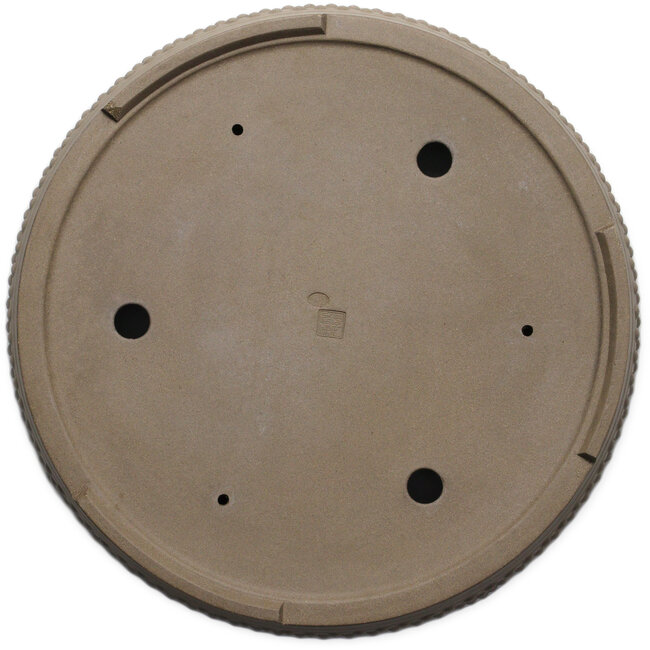Maceta redonda sin esmaltar para bonsái - 425 x 425 x 83 mm