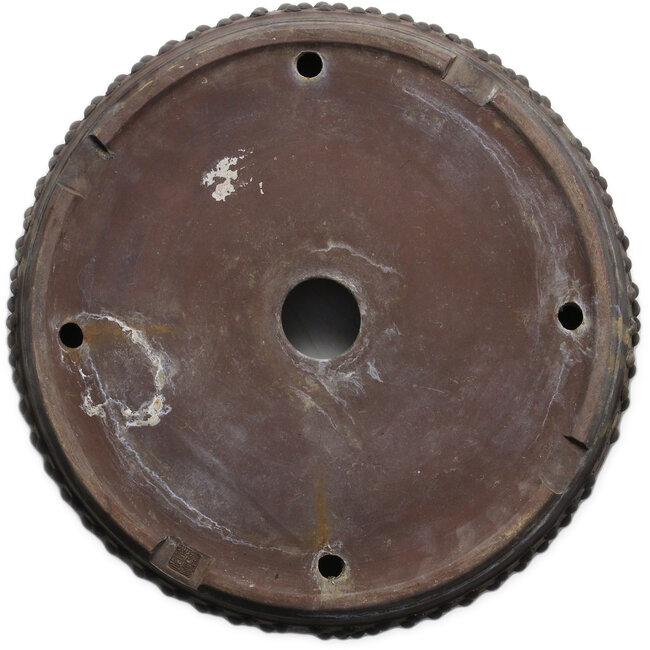 Pot à bonsaï rond non émaillé de Touyou - 390 x 390 x 92 mm