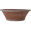 Round unglazed bonsai pot - 505 x 505 x 164 mm