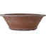 Round unglazed bonsai pot - 505 x 505 x 164 mm