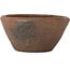 Round unglazed bonsai pot by Reihou (Bonsai Matsushita Hiroyuki or Mr. Matsushita Reiji Master) - 292 x 292 x 145 mm