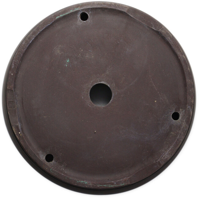 Pot à bonsaï rond non émaillé de Touyou - 453 x 453 x 95 mm