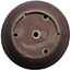 Ronde, ongeglazuurde bonsaipot van Yamaaki Toshio (derde generatie) - 450 x 450 x 130 mm
