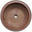 Pot à bonsaï rond non émaillé de Seizan (Reihou, Kataoka Katsushi, maître four Seizan) - 284 x 284 x 90 mm