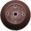 Maceta redonda sin esmaltar para bonsái de Yamaaki Toshio (tercera generación) - 527 x 527 x 172 mm