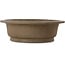 Round unglazed bonsai pot - 463 x 463 x 140 mm