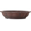 Lotus bonsai pot zonder glazuur van Yamaaki Toshio (derde generatie) - 425 x 425 x 105 mm