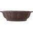 Lotus unglazed bonsai pot by Yamaaki Toshio (third generation) - 530 x 530 x 155 mm