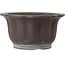 Lotus unglazed bonsai pot by Yamaaki Toshio (third generation) - 410 x 410 x 215 mm
