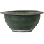 Pot rond vert pour bonsaï de Shuhou - 397 x 397 x 170 mm