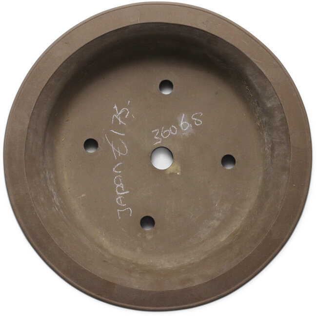 Pot à bonsaï rond non émaillé - 463 x 463 x 140 mm