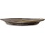 Round unglazed bonsai pot - 515 x 515 x 60 mm