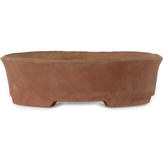 Runder, unglasierter Topf mit 273 mm Durchmesser aus Europa