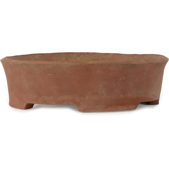 Ronde, ongeglazuurde bonsaipot - 273 x 273 x 78 mm