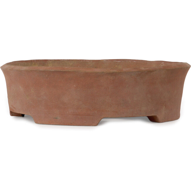 Ronde, ongeglazuurde bonsaipot - 273 x 273 x 78 mm