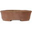 Round unglazed bonsai pot - 273 x 273 x 78 mm