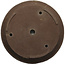 Maceta redonda sin esmaltar para bonsái de Tosho - 472 x 472 x 65 mm