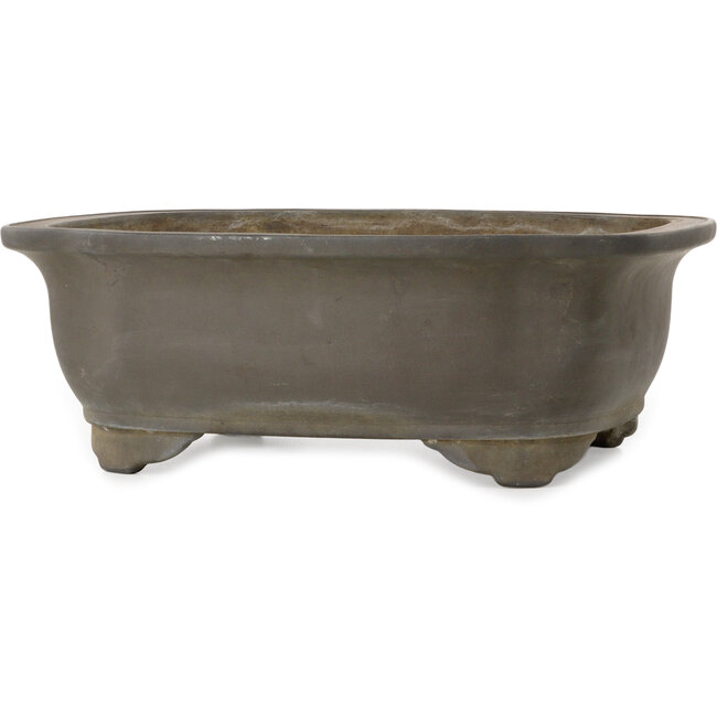 Mokko unglazed bonsai pot by Gyouzan - 484 x 405 x 173 mm