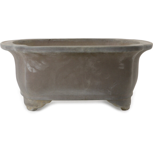 Mokko unglazed bonsai pot by Gyouzan - 562 x 453 x 180 mm