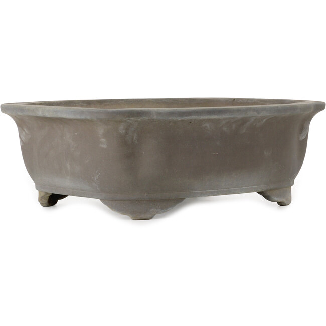 Maceta para bonsái sin esmaltar Mokko de Gyouzan - 562 x 453 x 180 mm