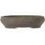 Oval unglazed bonsai pot by Reihou (Bonsai Matsushita Hiroyuki or Mr. Matsushita Reiji Master) - 515 x 400 x 122 mm