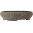 Maceta ovalada para bonsái sin esmaltar de Reihou (Bonsai Matsushita Hiroyuki o Mr. Matsushita Reiji Master) - 515 x 400 x 122 mm