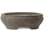 Oval unglazed bonsai pot by Reihou (Bonsai Matsushita Hiroyuki or Mr. Matsushita Reiji Master) - 515 x 400 x 122 mm