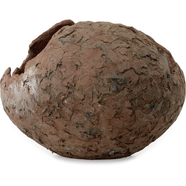 Ronde, ongeglazuurde bonsaipot - 415 x 415 x 240 mm