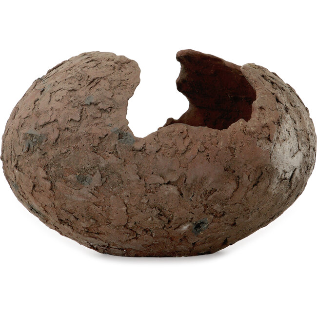 Ronde, ongeglazuurde bonsaipot - 415 x 415 x 240 mm