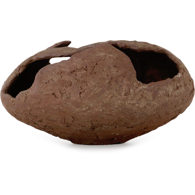 Vaso bonsai rotondo non smaltato - 370 x 280 x 195 mm