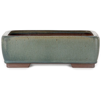 Maceta rectangular verde de 314 mm de Japón