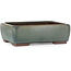 Pot à bonsaï rectangulaire vert - 314 x 237 x 102 mm