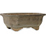Mokko unglazed bonsai pot by Izumiya (Zenigo) - 520 x 425 x 190 mm