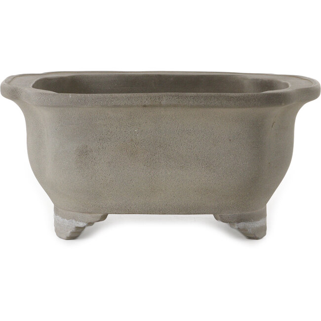 Mokko unglazed bonsai pot by Yamaaki Toshio (third generation) - 505 x 400 x 150 mm
