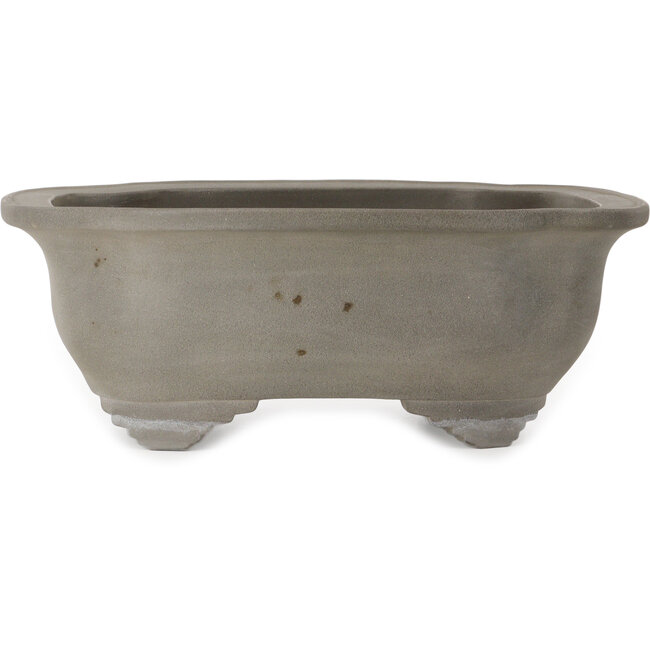 Mokko unglazed bonsai pot by Yamaaki Toshio (third generation) - 505 x 400 x 150 mm