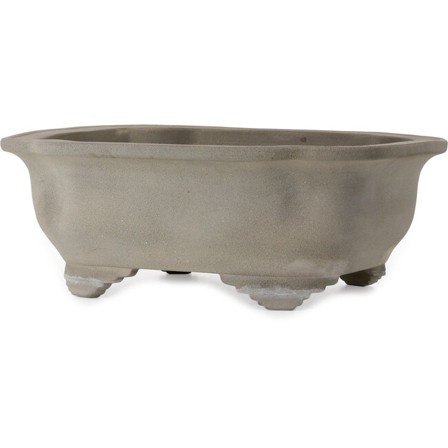 Pot à bonsaï Mokko non émaillé de Yamaaki Toshio (troisième génération) - 297 x 412 x 160 mm