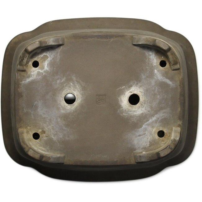 Mokko ongeglazuurde bonsaipot van Gyouzan - 484 x 405 x 173 mm