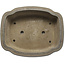 Mokko unglazed bonsai pot by Gyouzan - 562 x 453 x 180 mm