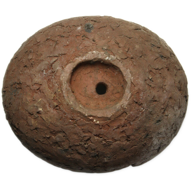 Ronde, ongeglazuurde bonsaipot - 415 x 415 x 240 mm