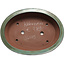 Ovale groene bonsaipot van Kakuzan - 550 x 407 x 138 mm