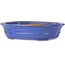 Ovaler blauer Bonsai-Topf – 464 x 382 x 110 mm