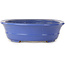 Pot ovale bleu pour bonsaï - 464 x 382 x 110 mm