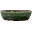 Vaso bonsai rotondo verde - 210 x 210 x 60 mm