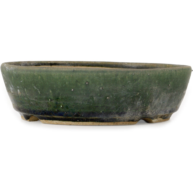 Runder grüner Bonsai-Topf – 210 x 210 x 60 mm