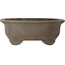 Mokko unglazed bonsai pot by Yamaaki Toshio (third generation) - 495 x 395 x 180 mm