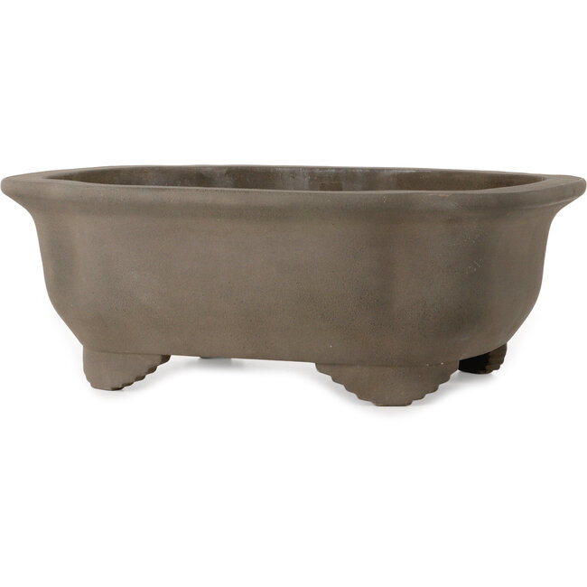 Pot à bonsaï Mokko non émaillé de Yamaaki Toshio (troisième génération) - 495 x 395 x 180 mm