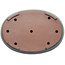Maceta ovalada verde para bonsái de Kakuzan - 550 x 392 x 65 mm