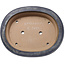 Pot ovale bleu pour bonsaï de Kakuzan - 615 x 505 x 125 mm